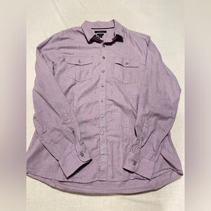 Marc Anthony Lavender Slim Fit Shirt